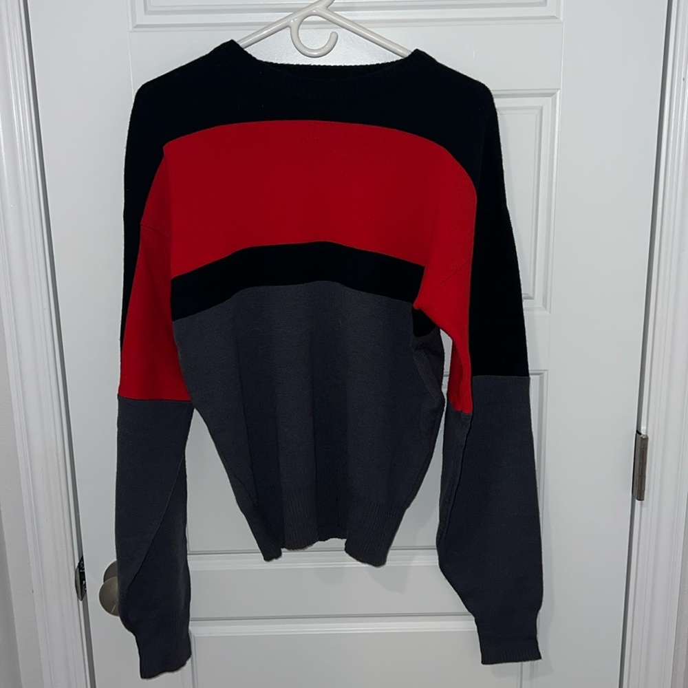 Vintage Men's Ski Sweater 100% wool